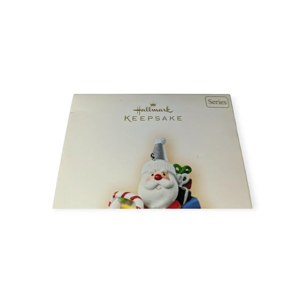 2007 Hallmark Keepsake Ornament Christmas Santa's Sweet Ride First In Series